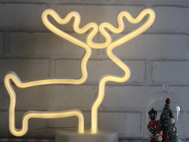 Reindeer Neon Light Sign